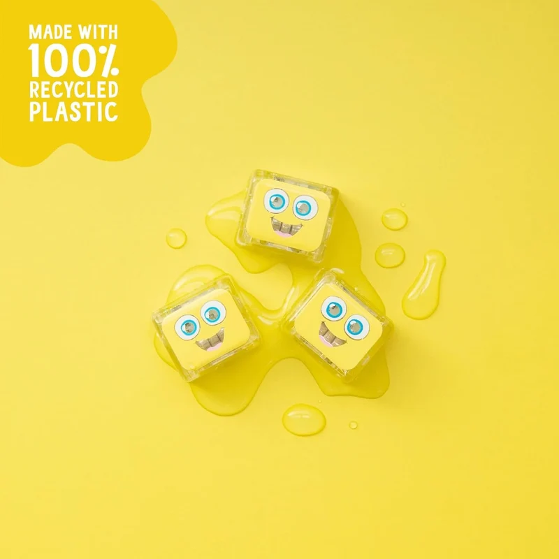 Alex - Cubes lumineux Glo Pals jaunes