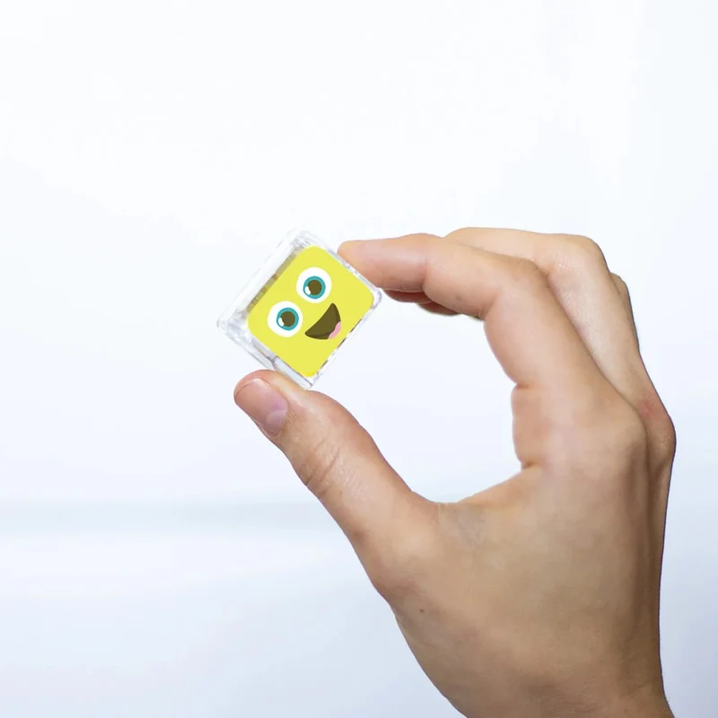 Alex - Cubes lumineux Glo Pals jaunes