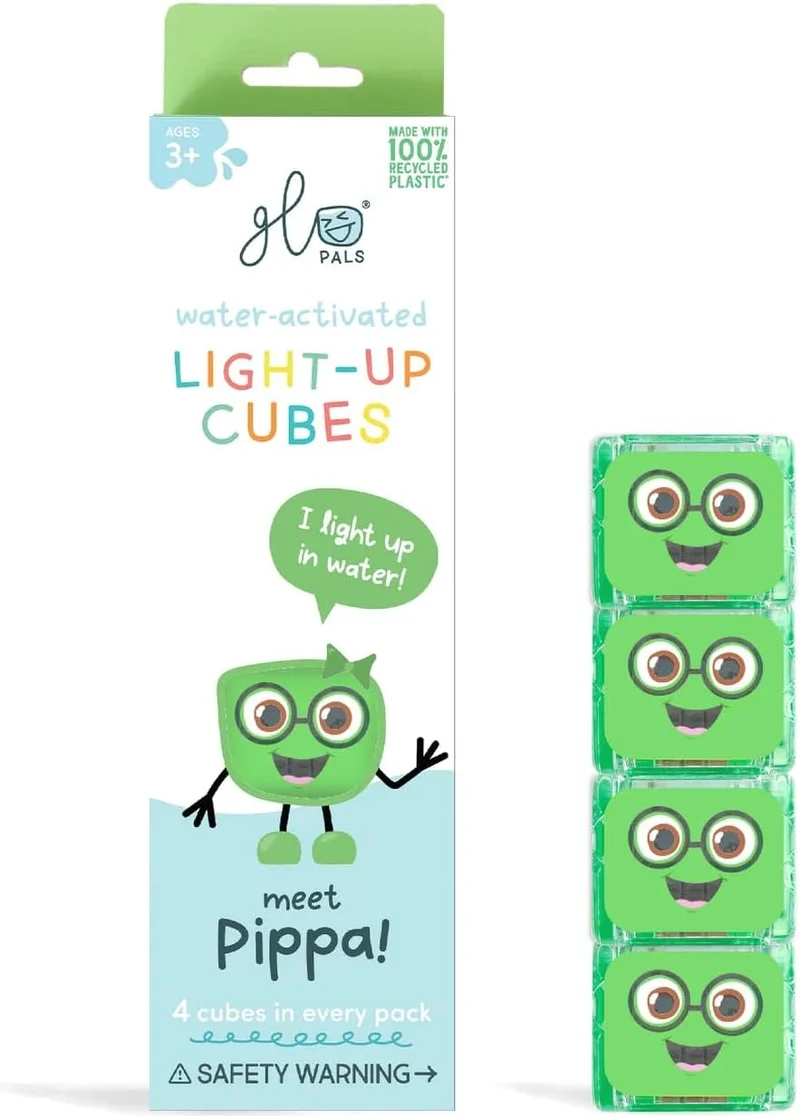 Pippa - Cubes lumineux Glo Pals verts