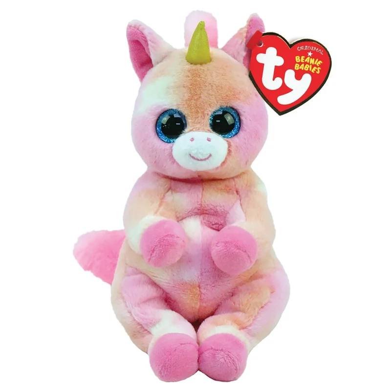 Peluche Beanie Bellies Skylar la licorne