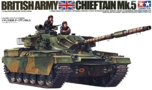 Modèle à coller british chieftain 1/35