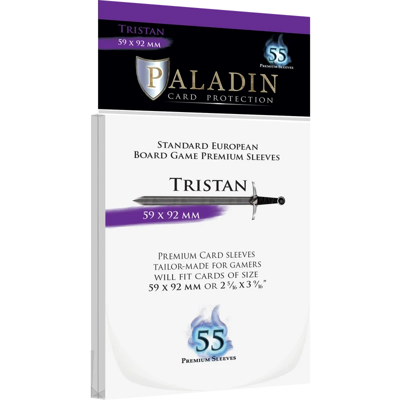 Protecteurs de carte Paladin premium 59mm x 92mm