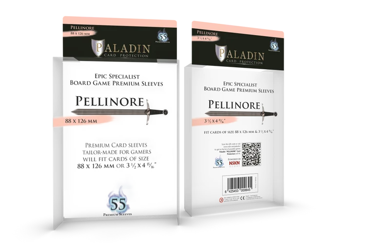 Protecteurs de carte Paladin premium 88mm x 126mm