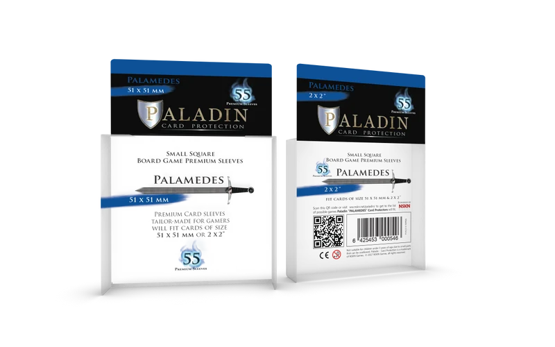 Protecteurs de carte Paladin premium 51mm x 51mm