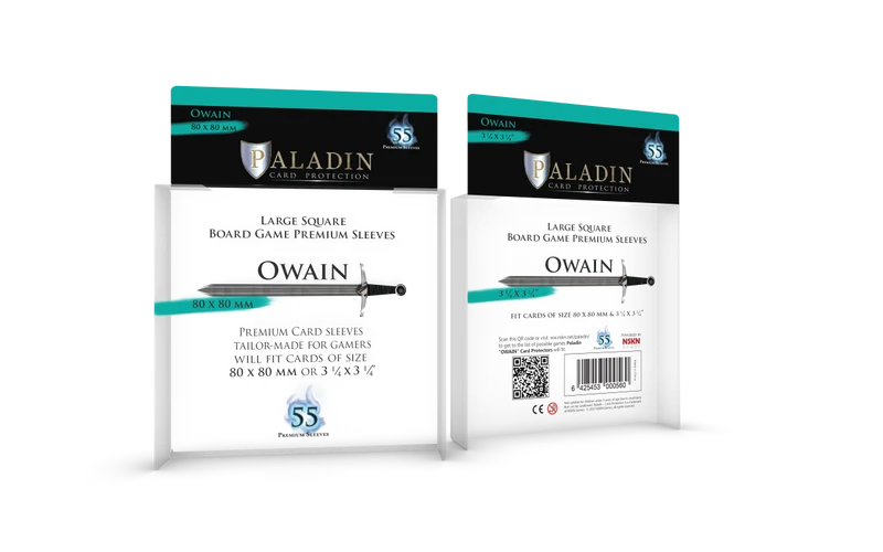 Protecteurs de carte Paladin premium 80mm x 80mm