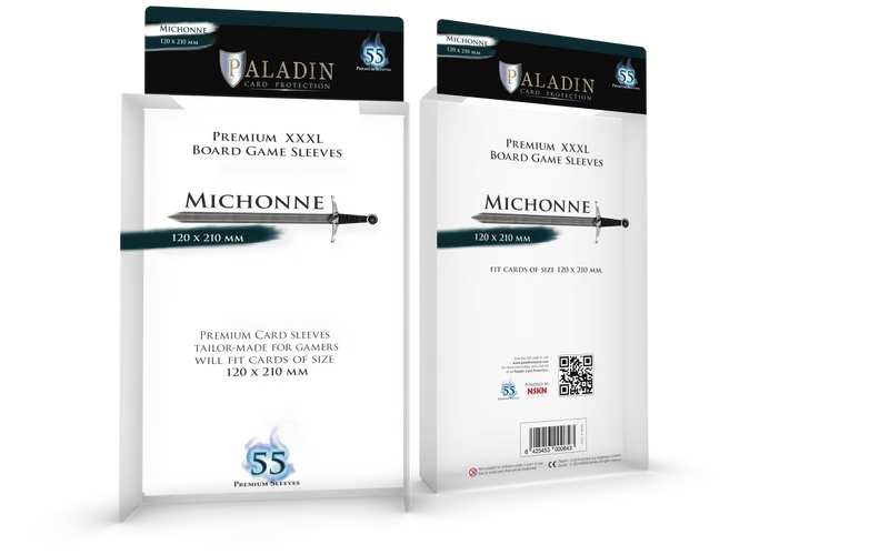 Protecteurs de carte Paladin premium 123mm x 213mm
