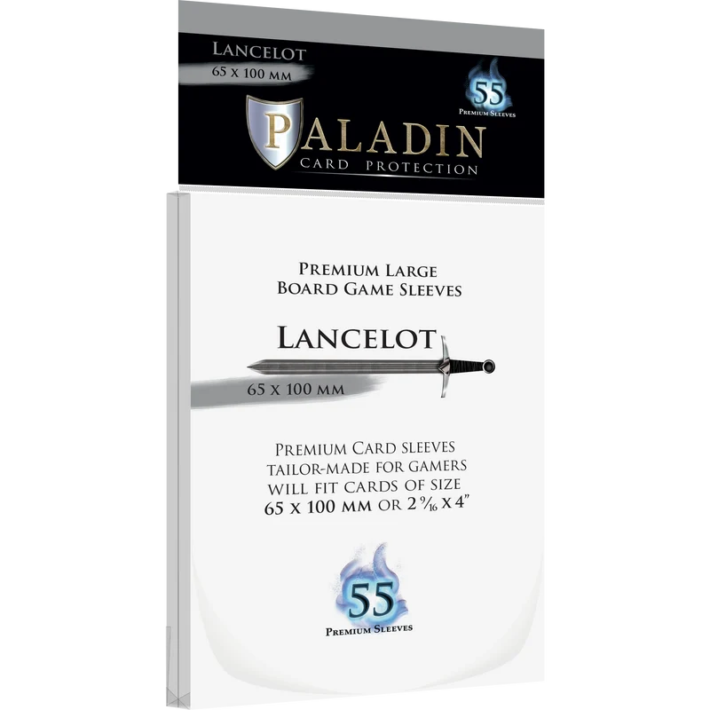 Protecteurs de carte Paladin premium 65mm x 100mm