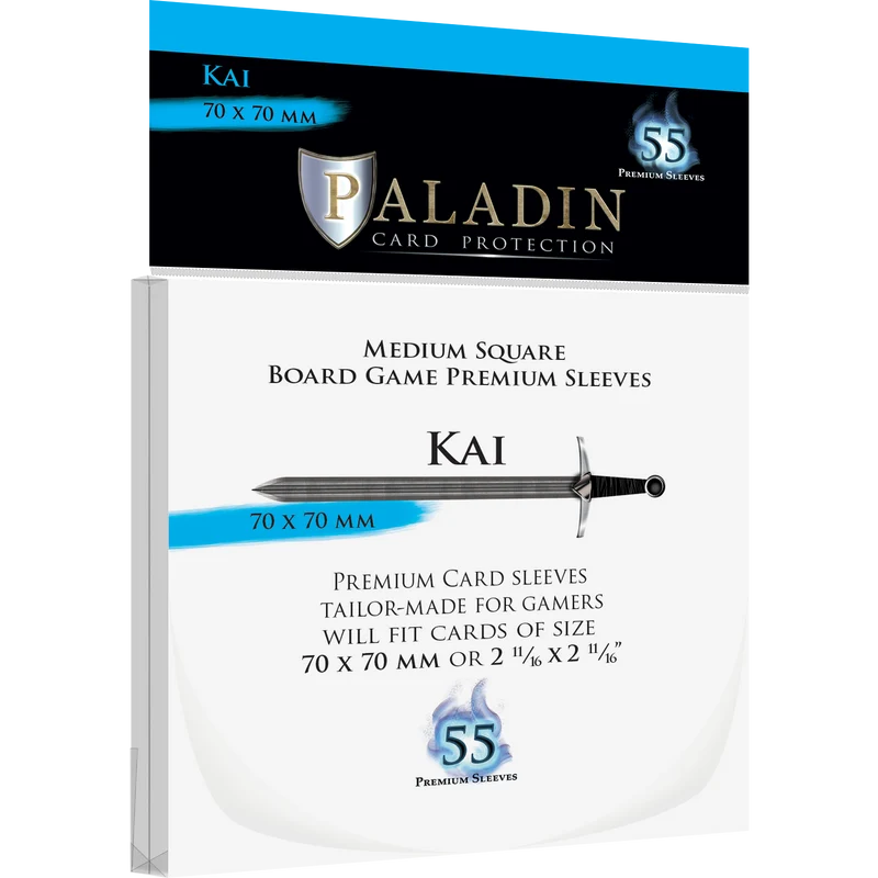 Protecteurs de carte Paladin premium 70mm x 70mm