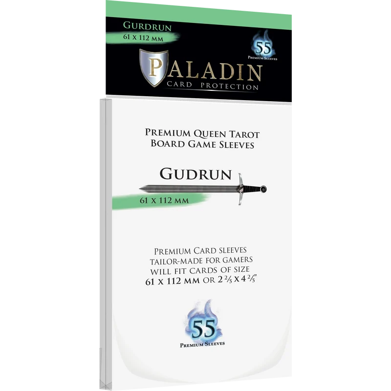 Protecteurs de carte Paladin premium 61mm x 112mm