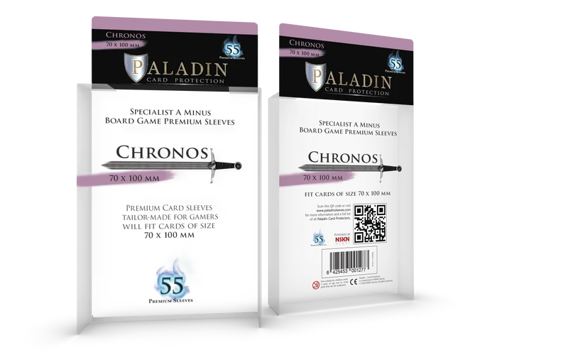 Protecteurs de carte Paladin premium 70mm x 100mm