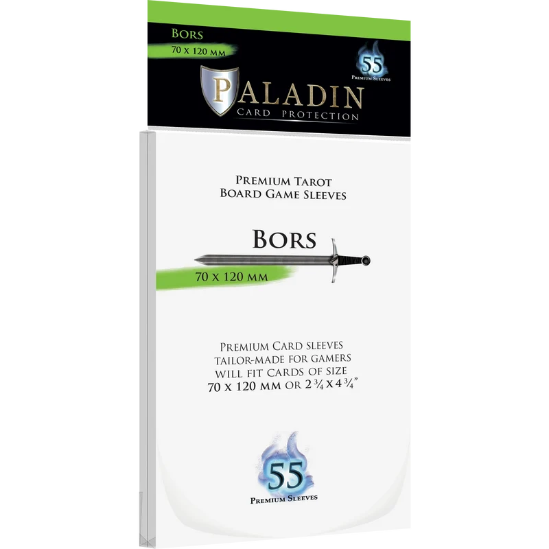 Protecteurs de carte Paladin premium 70mm x 120mm