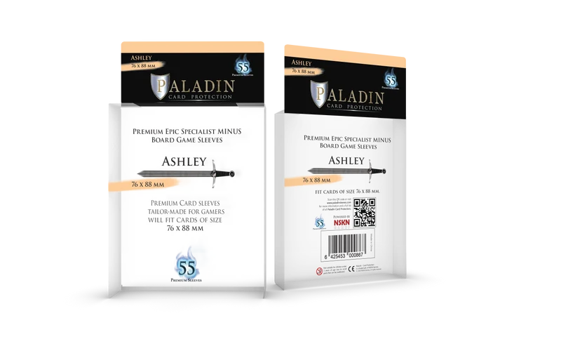 Protecteurs de carte Paladin premium 76mm x 88mm