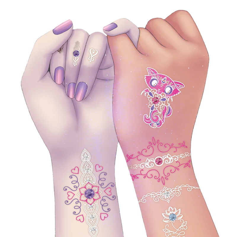 Tatouages scintillants