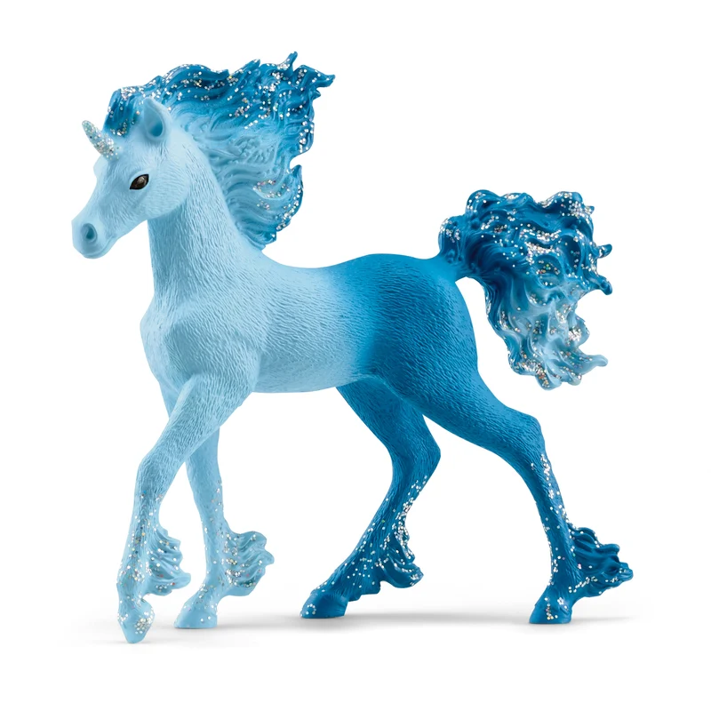 Poulain licorne de feu et d'eau Elementa