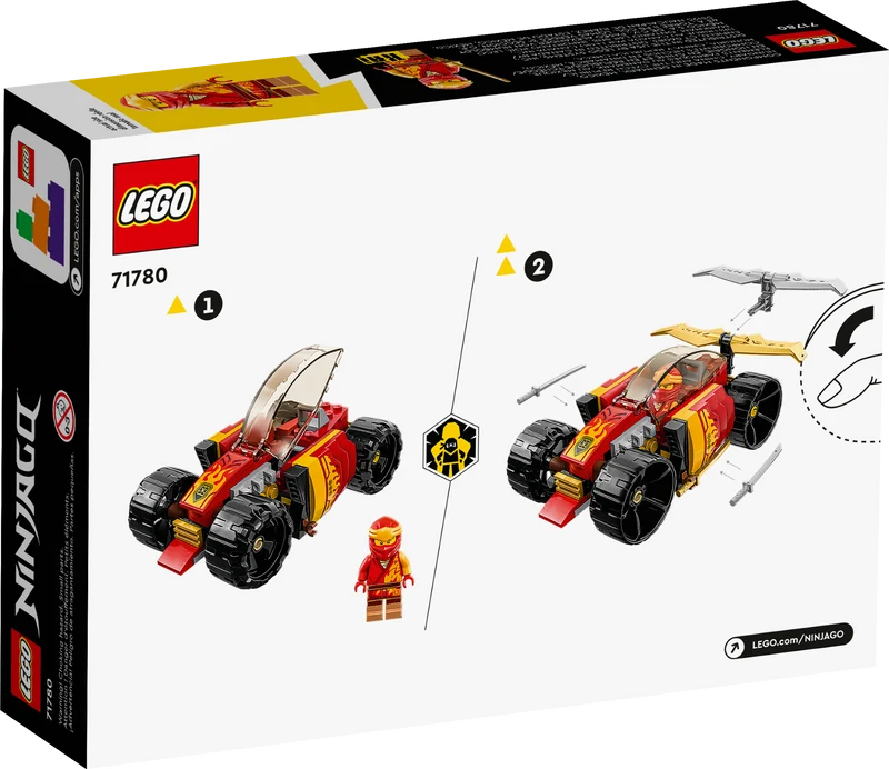 La voiture de course Ninja de Kai EVO