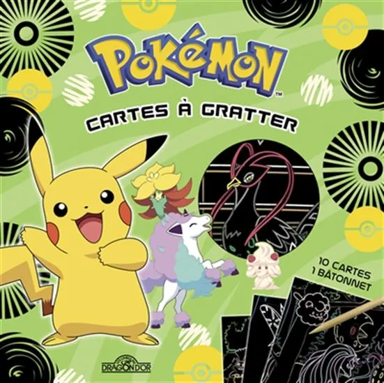 Pokémon Cartes à gratter Pikachu