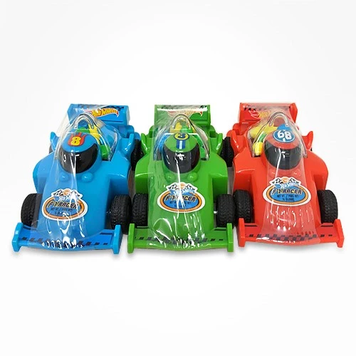 Bonbon coureur de formule 1 "Hot Wheels"