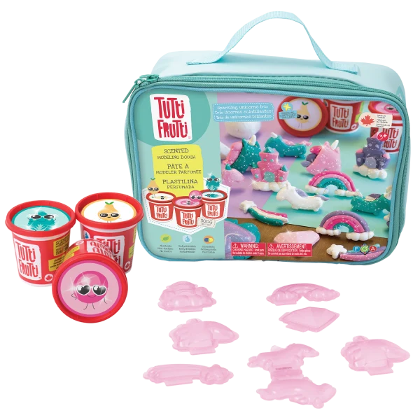 Tutti frutti Licornes sincitillantes avec sac