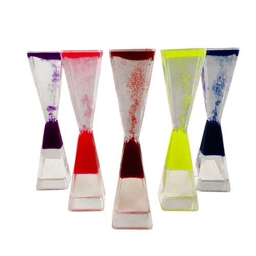 Sablier liquide et sable