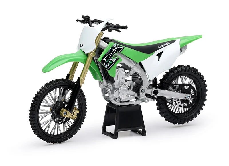 Motocross Kawasaki 1:12 Verte