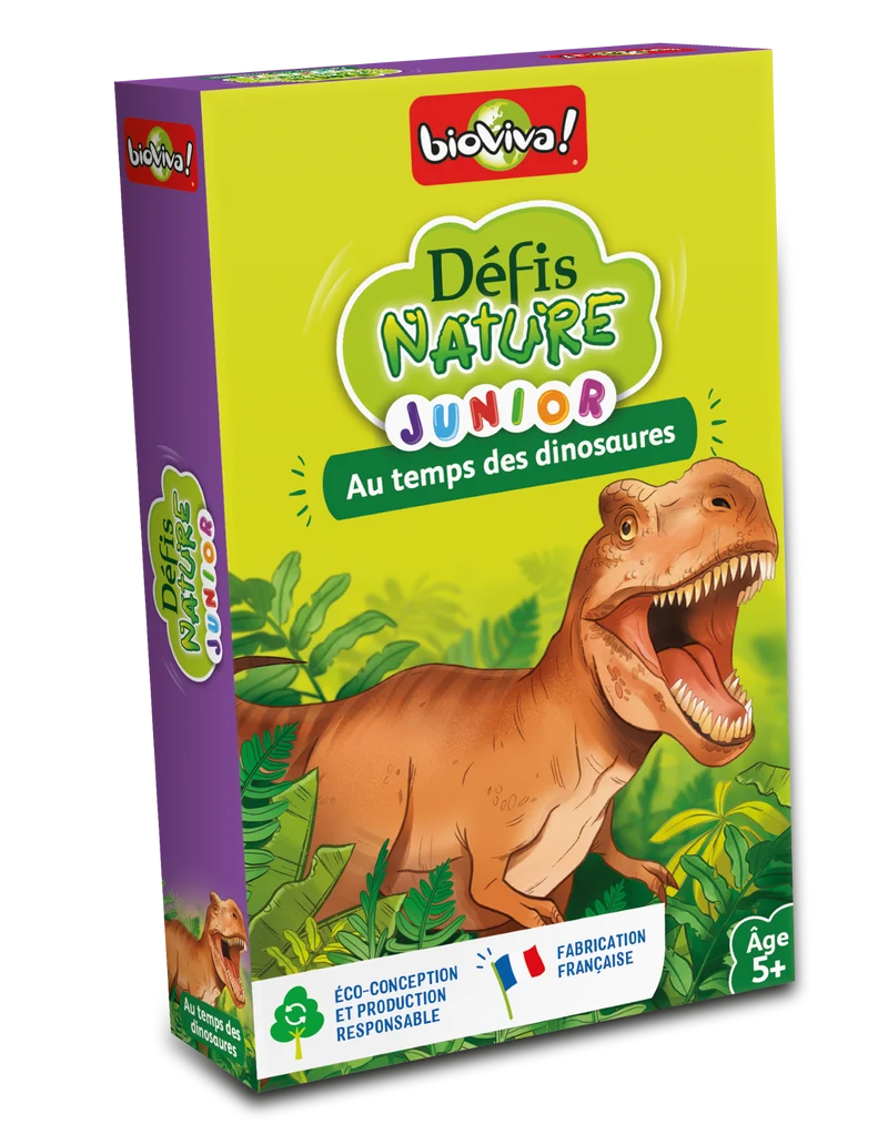 Défis Nature Junior Au temps des dinosaures