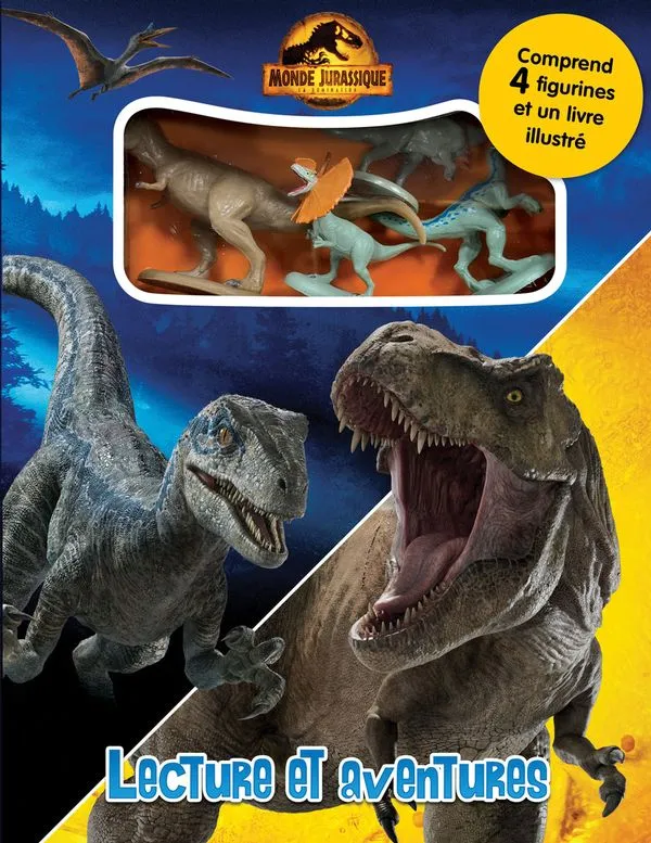 Monde jurassique Lecture et aventures