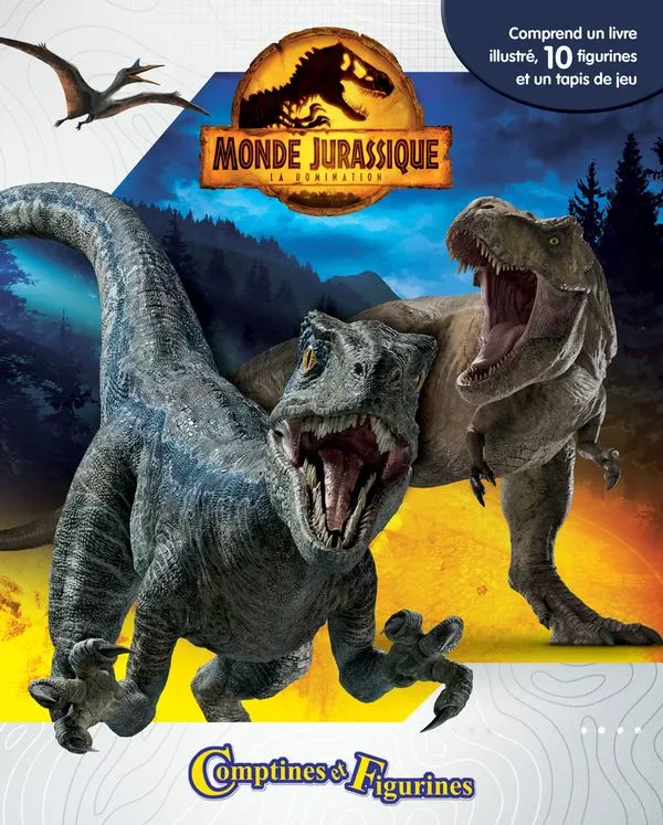 Comptines et figurines Monde jurassique