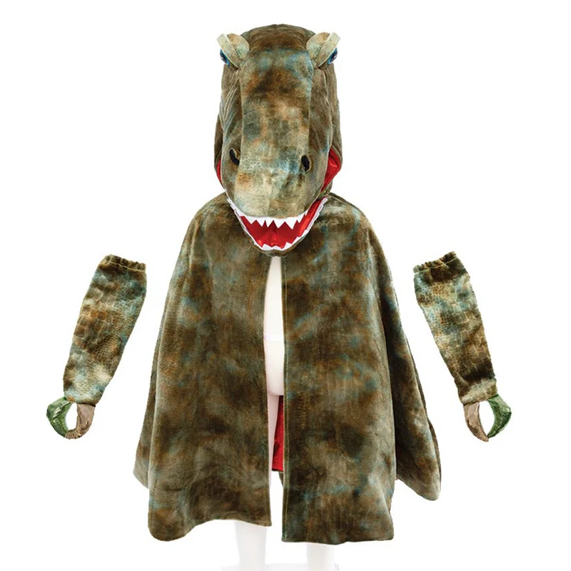 Cape T-Rex Grandasaurus avec griffes vert