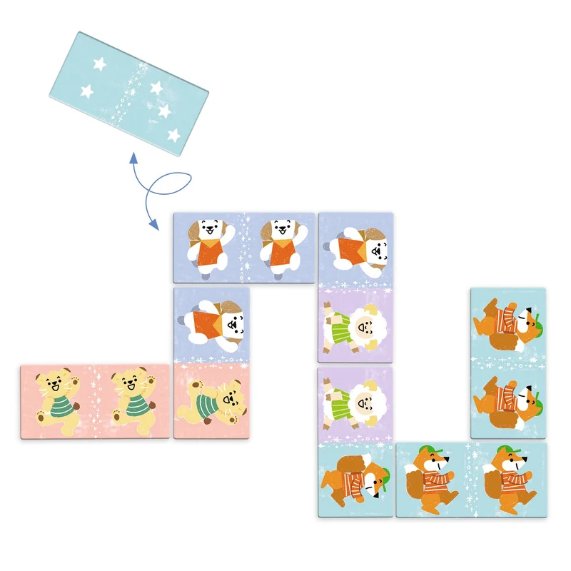 Domino petits amis de Djeco