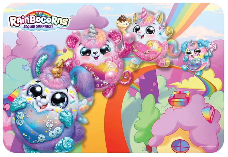 Napperon Rainbocorns