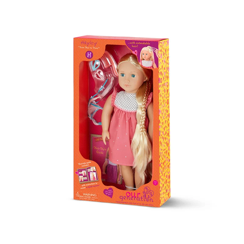 Poupée OG - Hayley 46 cm Cheveux à coiffer