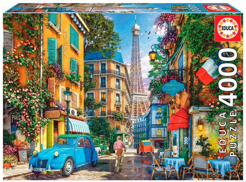 Casse-tête 4000 pièces - Rues de Paris
