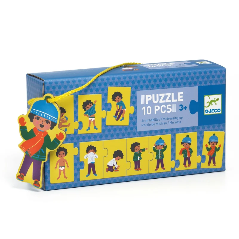 Puzzle duo - Je m'habille