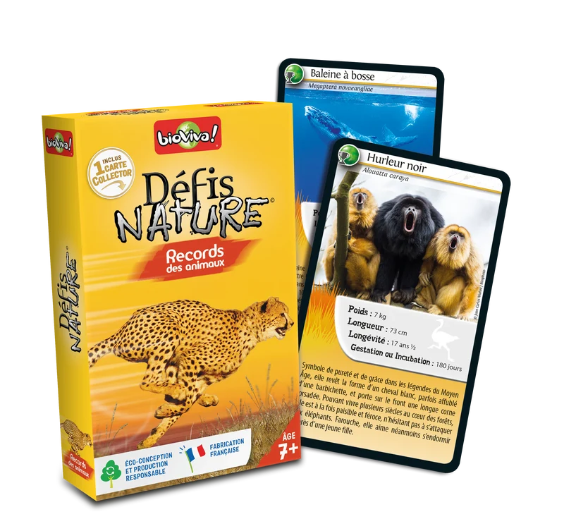 Défis nature - Records des animaux