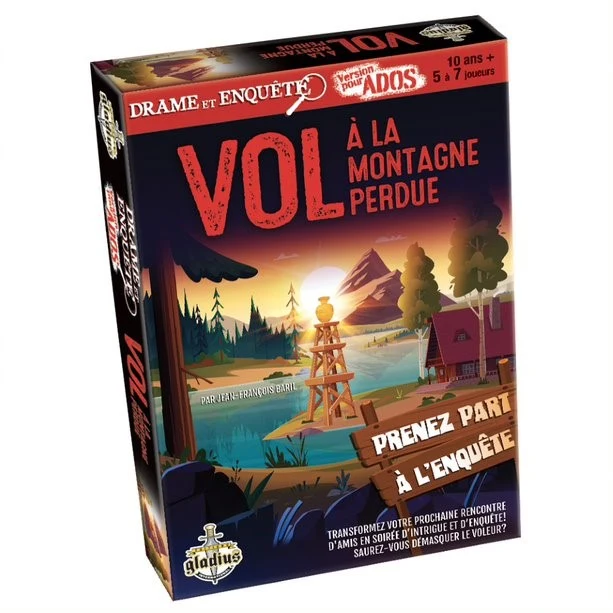 Drame & enquête - Vol à la montagne Perdue