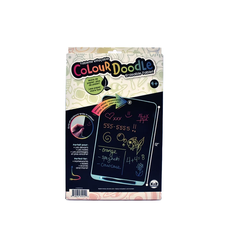 Tablette effaçable Colour Doodle 12'