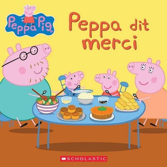 Peppa Pig Peppa dit merci