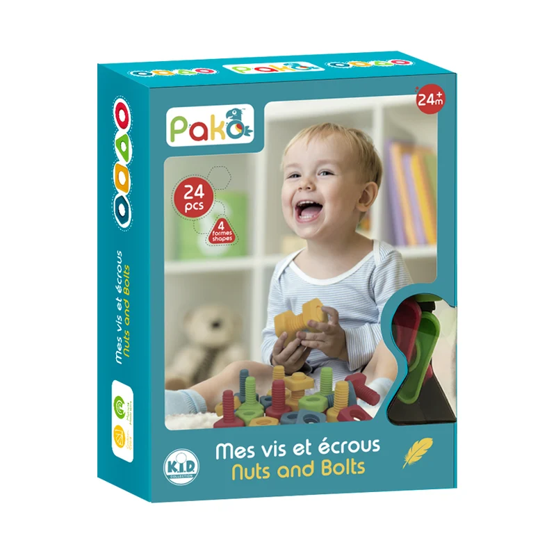 Mes vis et écrous 24 pièces
