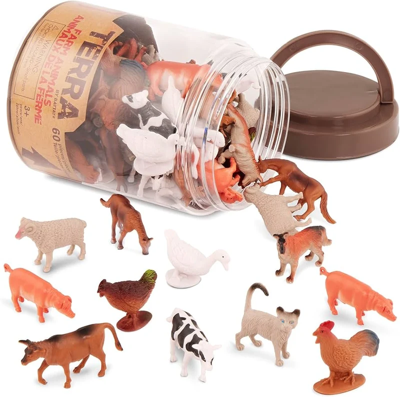 Terra - Animaux de la ferme en tube