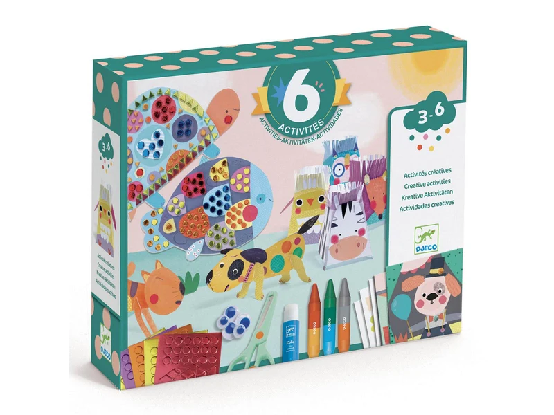 Coffret activités Les animaux et leurs maisons