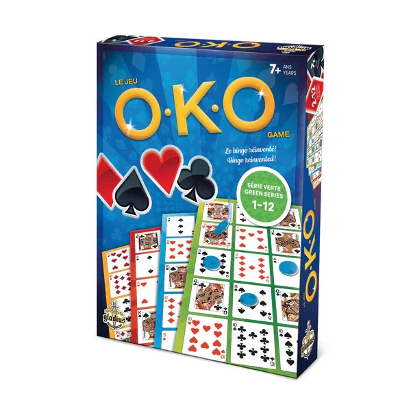 O.K.O Vert le jeu série de 1 à 12