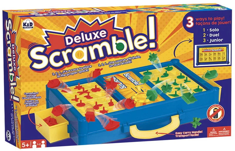Jeu Scramble deluxe 3 en 1