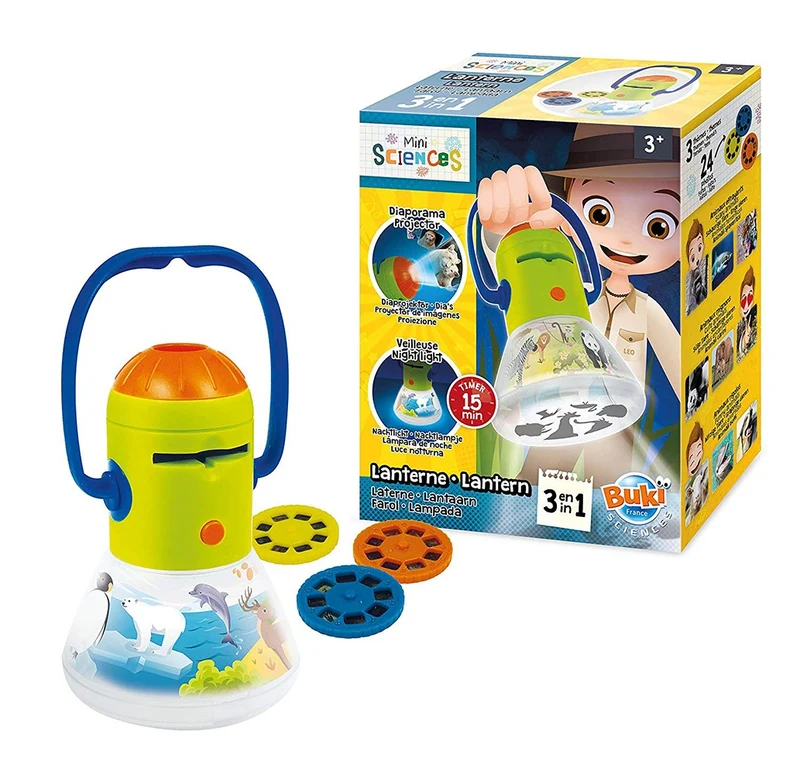 Buki - Mini sciences lanterne 3 en 1