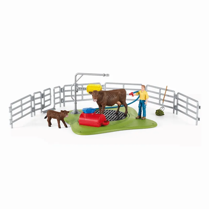 Station de lavage de vaches