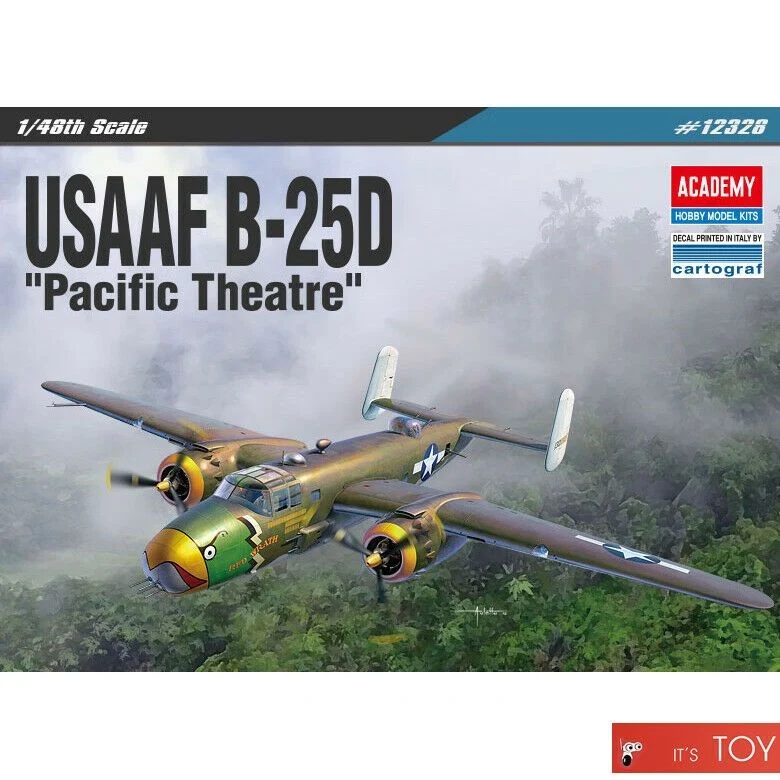 Modèle à coller Avion USAAF B-25D 1/48