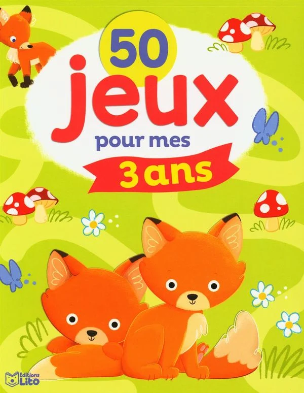 PROL 50 jeux pour mes 3 ans