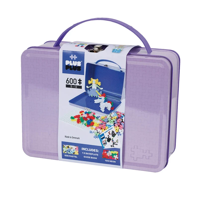 Plus Plus couleurs pastels 600pcs valise de metal