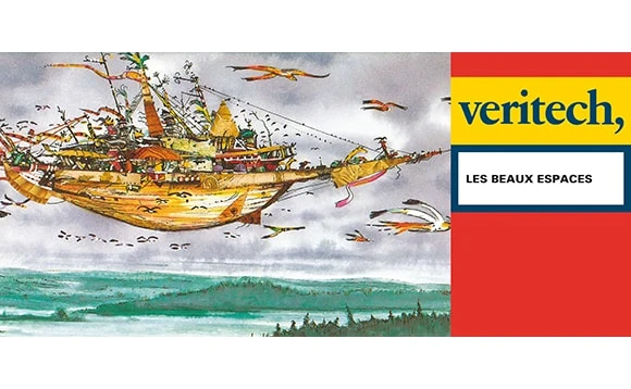 Les beaux espaces, livre Veritech