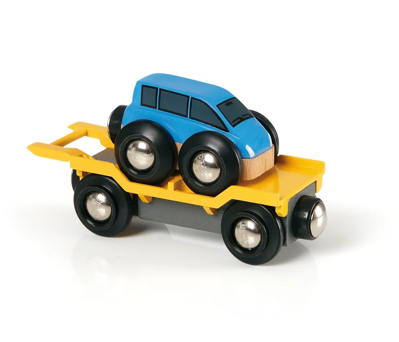 Wagon transport de voiture avec rampe