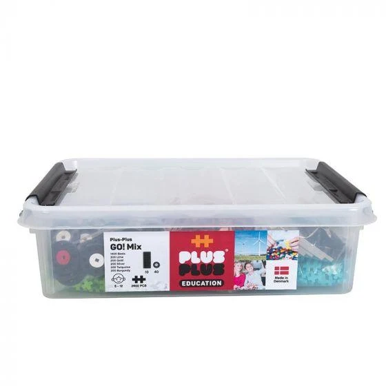 Plus Plus Go! Ensemble Éducation/ 2600 basic pcs